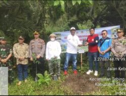 Ribuan Pohon Ditanam Bersama Forkopimda untuk Lestarikan Lingkungan di Serdang Bedagai