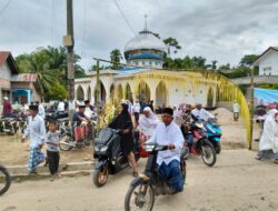 Musholla Al-Muhajirin di Desa Si Dua-Dua Laksanakan Sholat Idul Adha Perdana