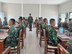 Danrindam II/Swj Memastikan Kualitas Makanan dan Kebersihan Dapur di Dodiklatpur Rindam II/Swj