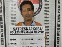 Polres Pematang Siantar Berhasil Tangkap Pemilik Sabu 1,38 Gram