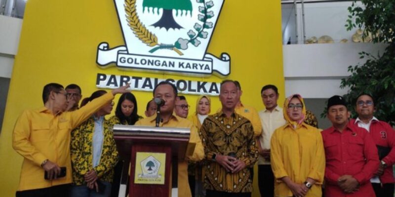 Golkar Resmi Usung Airin Rachmi Diany dan Ade Sumardi di Pilgub Banten, Bahlil Lahadalia: “Kami Tak Minta Tukar Warna Baju