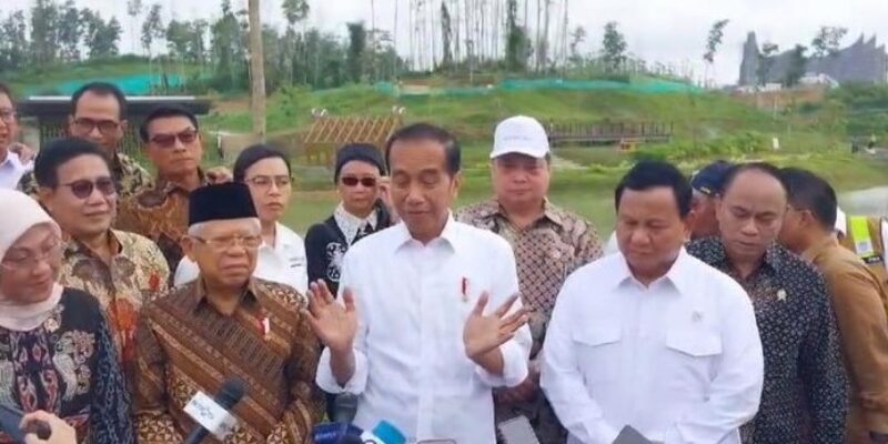 Presiden Jokowi Kembali Mengantor di IKN, Fokus pada Pertemuan dengan Pejabat TNI-Polri dan Groundbreaking Proyek