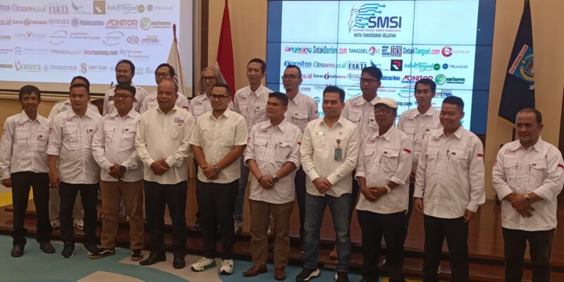 Pelantikan Pengurus SMSI Kota Tangerang Selatan Periode 2024-2027 Berlangsung Sukses