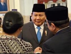 Momen Akrab Prabowo, Puan, dan Pramono Anung di Istana Negara Pasca Pertemuan Paus Fransiskus dan Jokowi