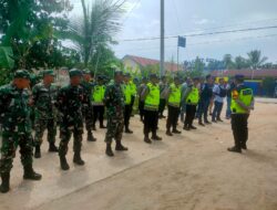 Polres OKU Timur Amankan Pengukuhan Tim Pemenangan Calon Bupati dan Wakil Bupati