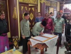 Ratu Dewa dan Prima Salam Tanda Tangani Fakta Integritas Kebudayaan di Palembang