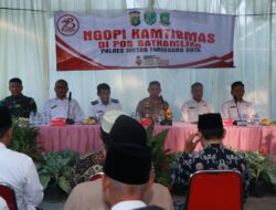 Ngopi Kamtibmas Bersama Petani, Kapolres Tangerang Dukung Program Swasembada Pangan Presiden Prabowo