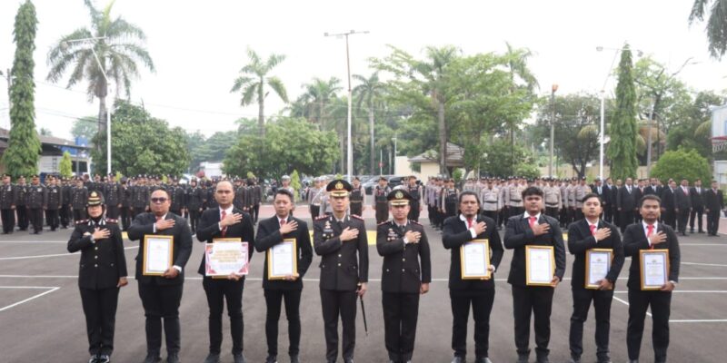 Polres Cilegon dengan Semangat Kepahlawanan dan Cinta Tanah Air