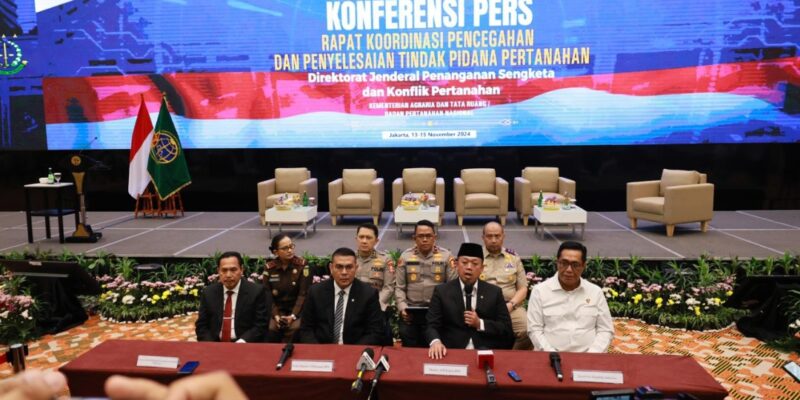 Menteri ATR/BPN Umumkan Hukuman Pasal Pemiskinan untuk Mafia Tanah