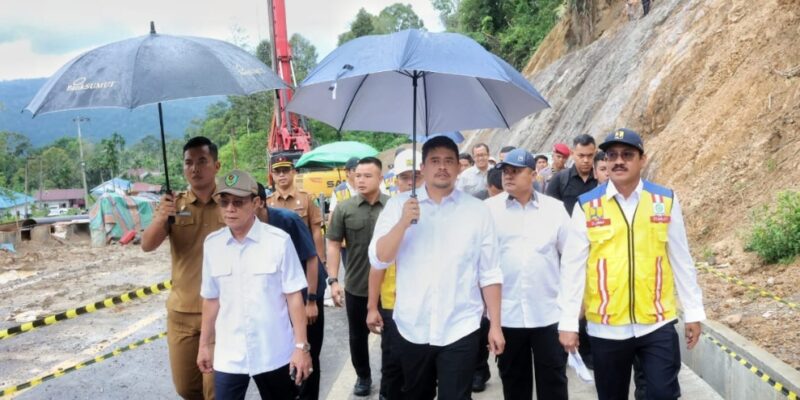 Jelang Mudik Lebaran, Bobby Nasution Pastikan Ruas Jalan Batu Jomba Aman Dilalui